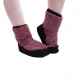 GP Warm up Lesson booties, dance warm-up footwear - Italian plum GP GP Warm up Lesson booties, dance warm-up footwear - Italian plum GP
