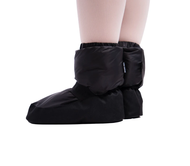GP Warm up Lesson booties, dance warm-up footwear GP Warm up Lesson booties, dance warm-up footwear - Black