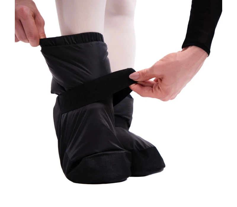 GP Warm up Lesson booties, dance warm-up footwear - Black GP Warm up Lesson booties, dance warm-up footwear - Black
