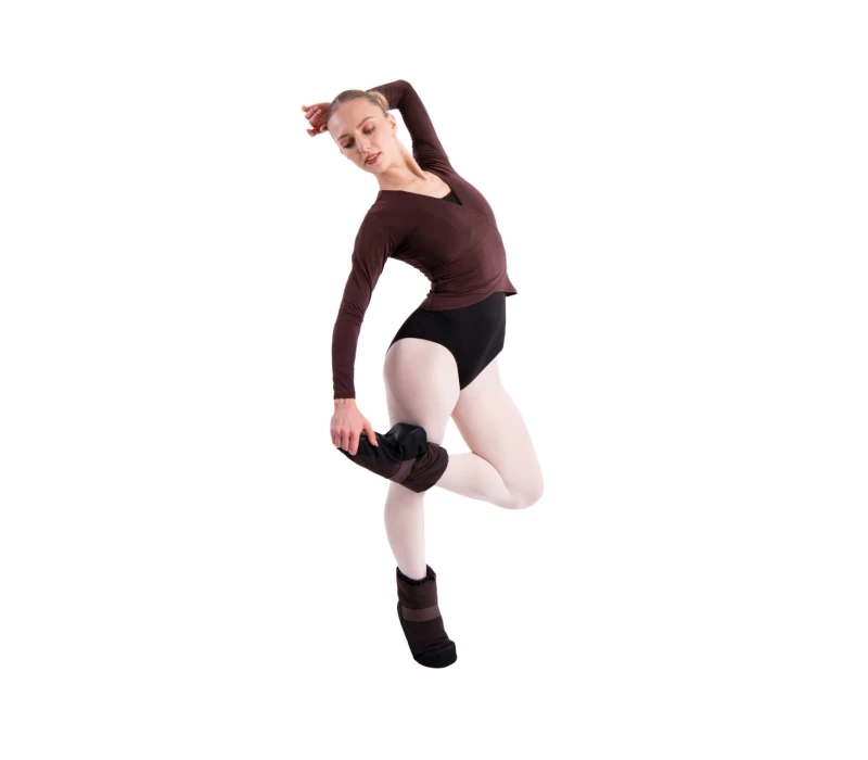 GP Warm up Lesson booties, dance warm-up footwear GP Warm up Lesson booties, dance warm-up footwear - Black
