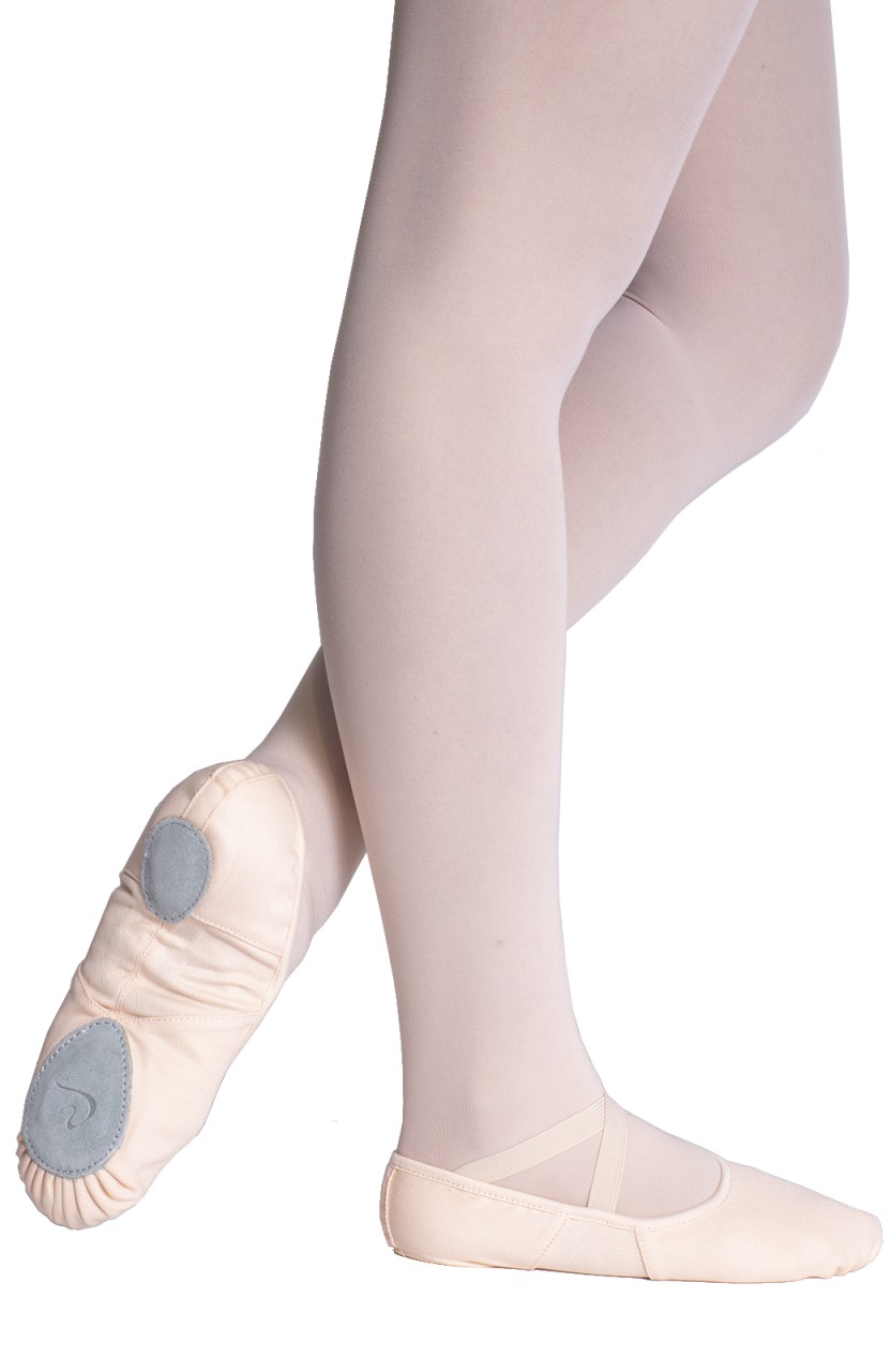elasticated ballerina slippers