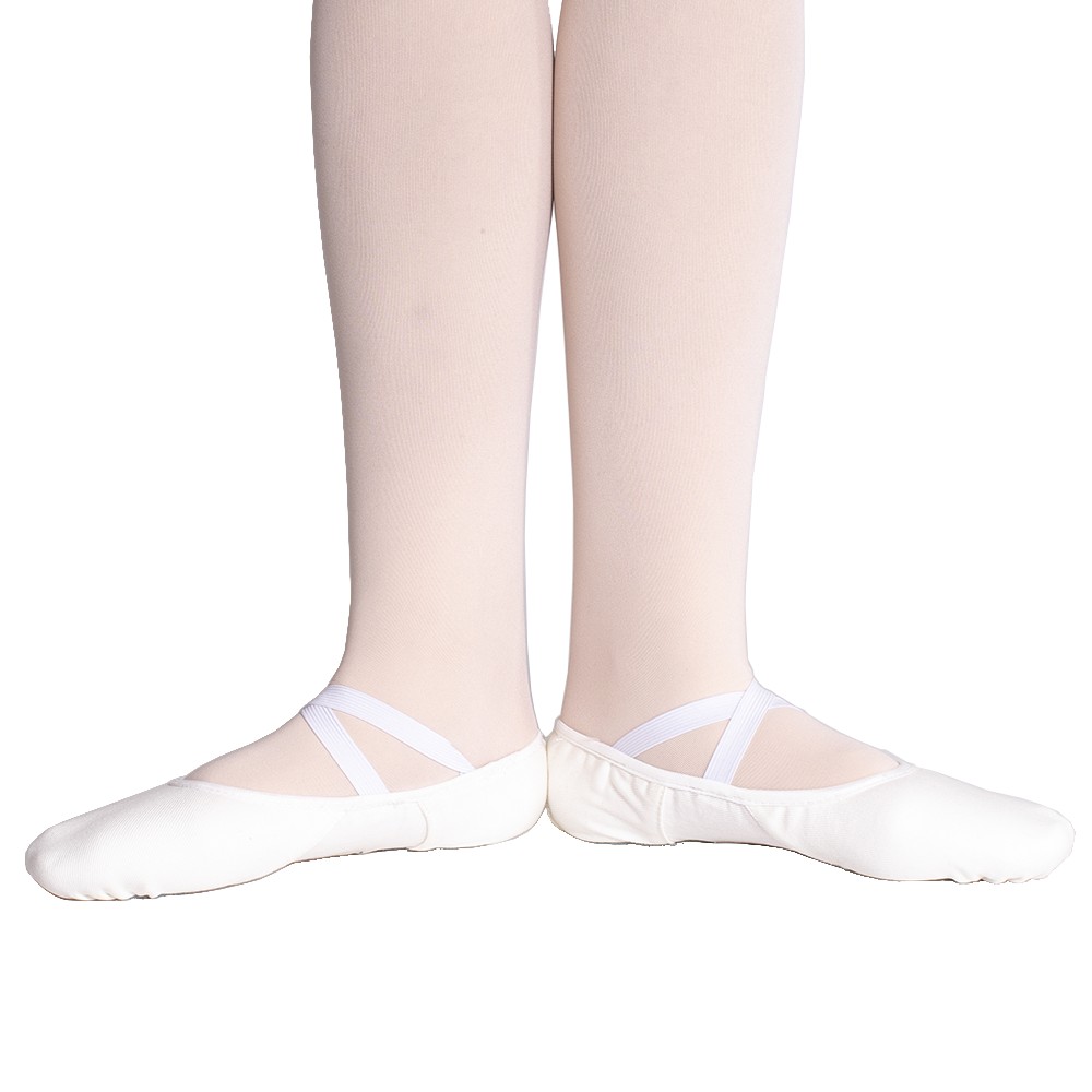 elasticated ballerina slippers