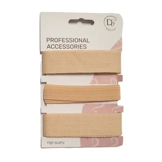 Dansez Vous, Set of Canvas Ribbons and Elastic