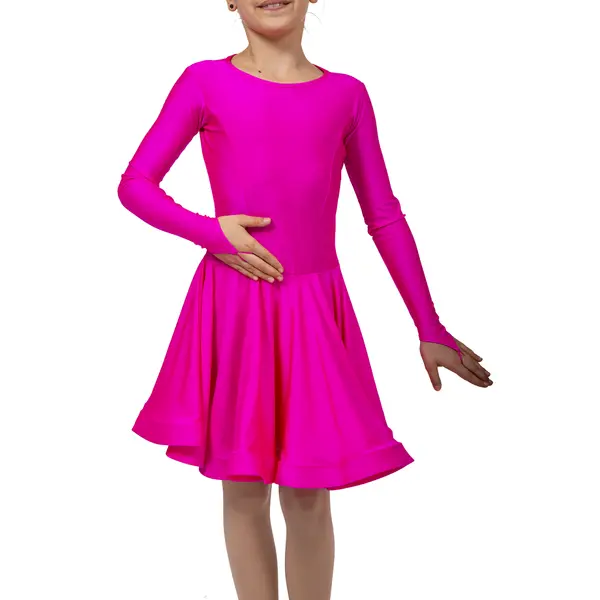 Juvenile, children's dress for ballroom dancing