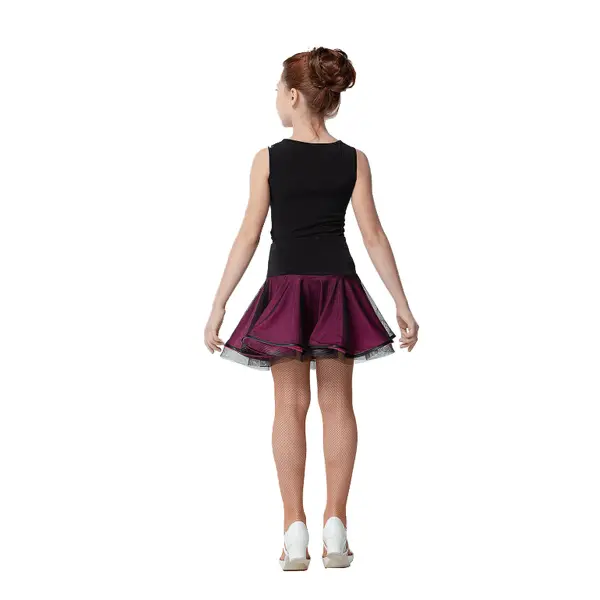 Training skirt with hem for girls