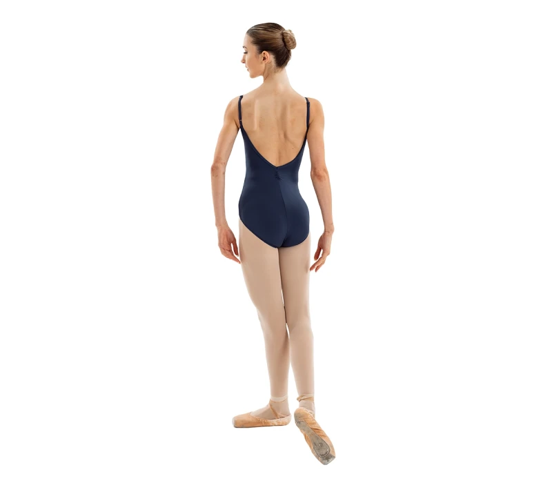Capezio Essential Camisole leotard, women’s leotard with thin straps - Navy Capezio