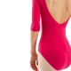 Capezio Essential boatneck, women's leotard with 3/4 sleeves Capezio Essential boatneck, women's leotard with 3/4 sleeves