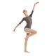 Capezio Essential boatneck, women's leotard with 3/4 sleeves Capezio Essential boatneck, women's leotard with 3/4 sleeves