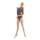 Capezio Essential boatneck, women's leotard with 3/4 sleeves Capezio Essential boatneck, women's leotard with 3/4 sleeves