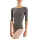 Capezio Essential boatneck, women's leotard with 3/4 sleeves Capezio Essential boatneck, women's leotard with 3/4 sleeves