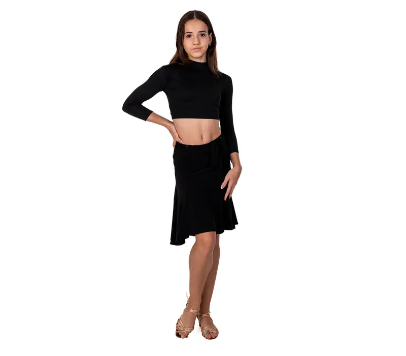 FSD practice skirt, training skirt for girls - Black