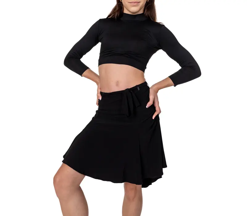 FSD practice skirt, training skirt for girls - Black