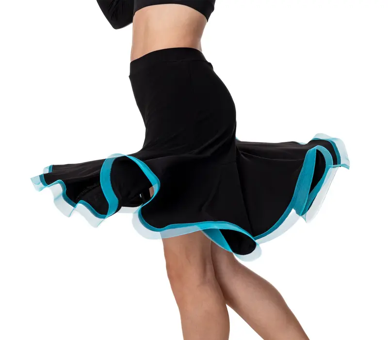 FSD Children's Latino Basic Skirt - Black/blue