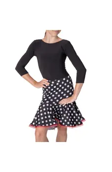 Children's skirt on latino 21 dotted