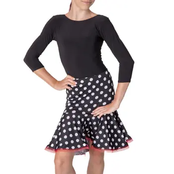 Children's skirt on latino basic dotted