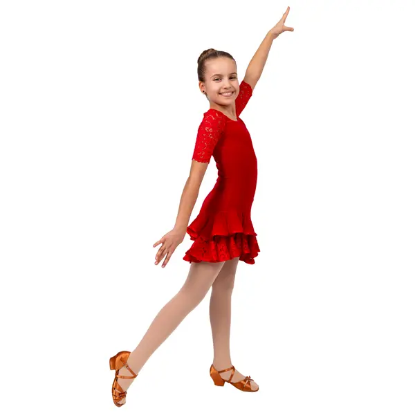 Latin dance dress 216 for girls