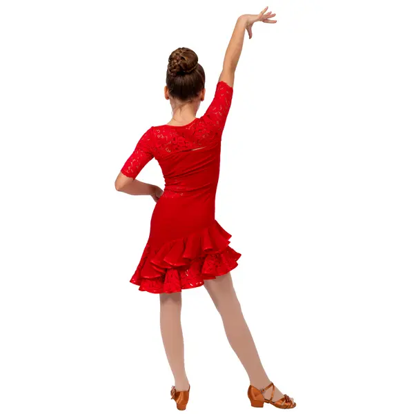 Latin dance dress 216 for girls