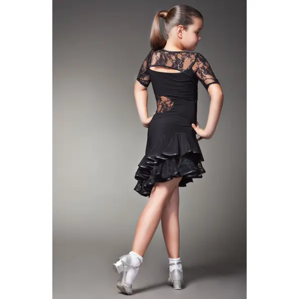 Latin dance dress 216 for girls