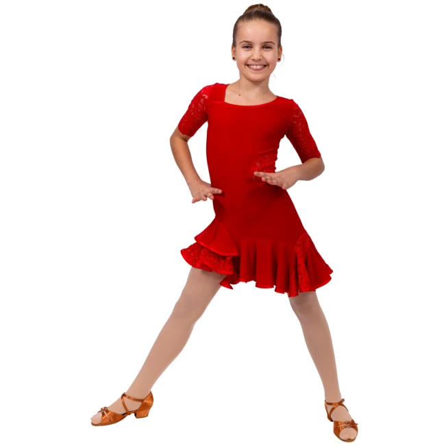 Latin dance dress 216 for girls Latin dance dress 216 for girls