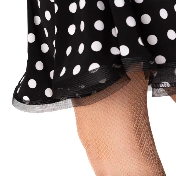 Women's skirt on latino basic dotted