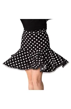 Women's skirt on latino basic dotted