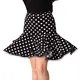 Women's skirt on latino basic dotted