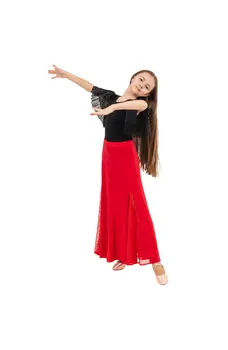 FSD Zoja Girls’ Training Skirt for Standard Dance Basic