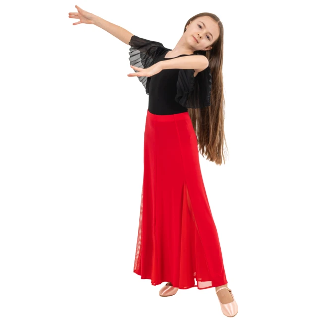 FSD Zoja Girls’ Training Skirt for Standard Dance Basic