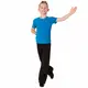 Ballroom T-shirt for boys basic - Dark green