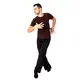 Ballroom T-shirt 441 for men - Chocolate