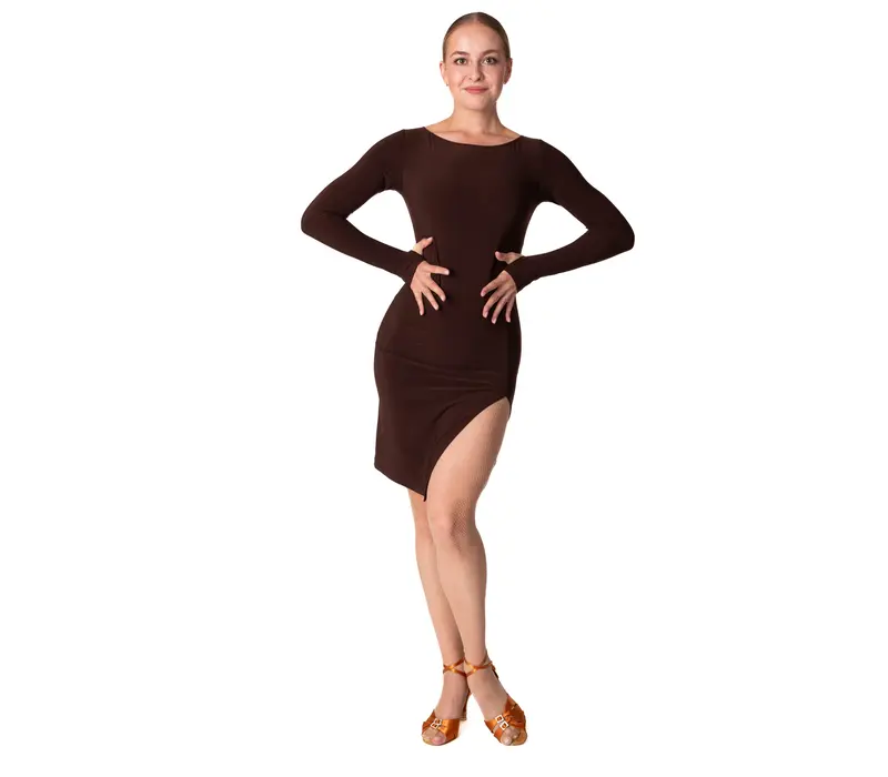 Basic Latino,training dress - Chocolate