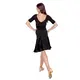 FSD 480 Nella, dress with velvet applique for girls