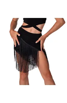 FSD Fringe Latin Skirt for Girls