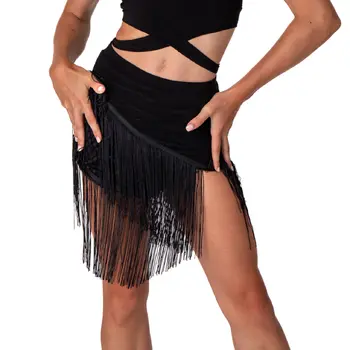 FSD Fringe Latin Skirt for Girls