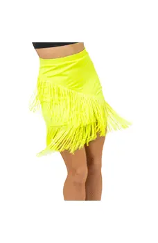 FSD Basic lycra, Women's Fringe Latino Skirt