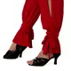 Training pants with ankle gathering - Red