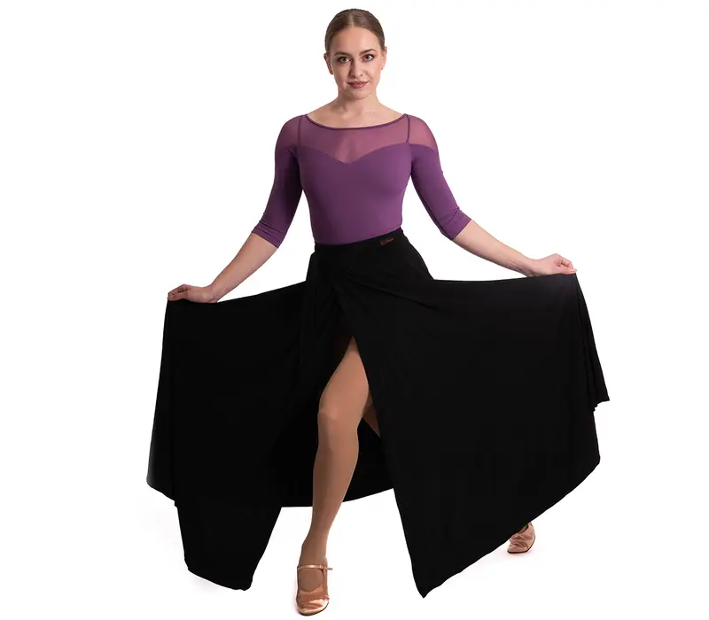 FSD skirt for standard dance - Black