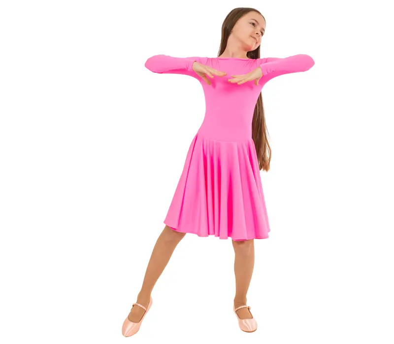 FSD Agnes, Dress for Girls FSD Agnes, Dress for Girls - Hot pink