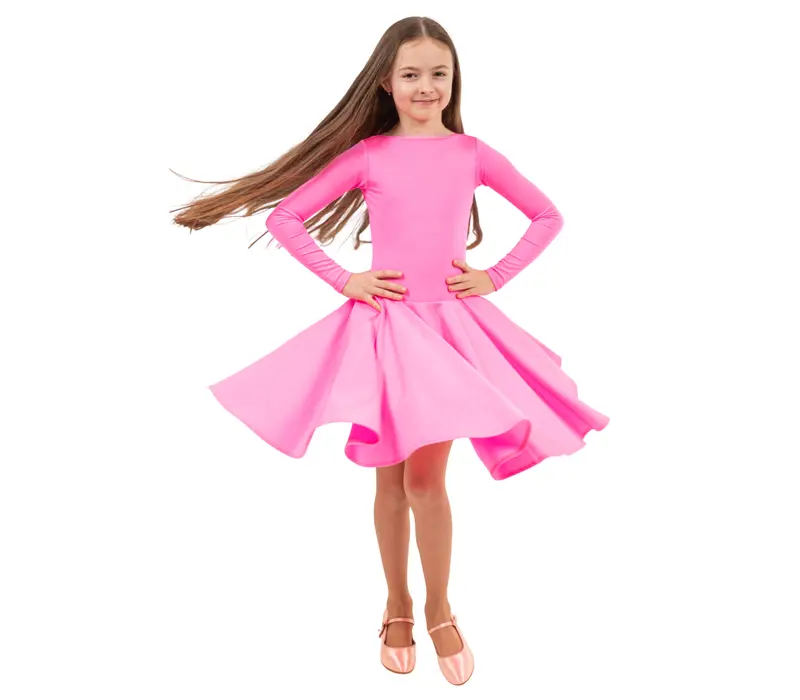 FSD Agnes, Dress for Girls FSD Agnes, Dress for Girls - Hot pink