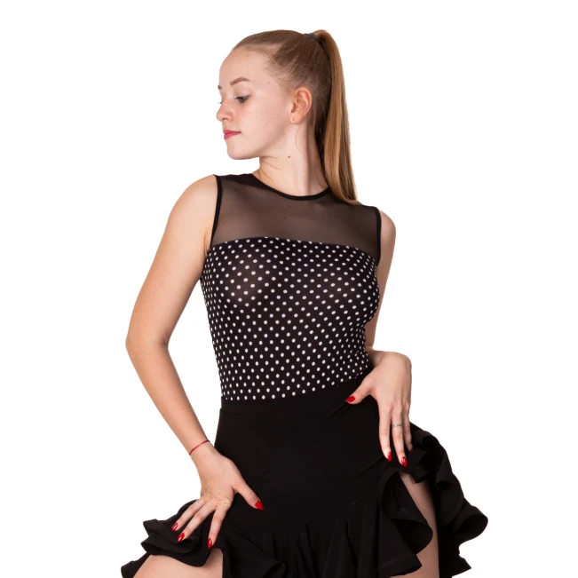FSD 547 Ada, women's dotted bodysuit FSD 547 Ada, women's dotted bodysuit
