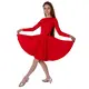 FSD Agnes, dress for girls - Red