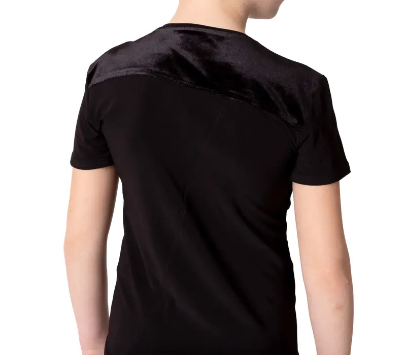 Ballroom T-shirt for boys basic - Black