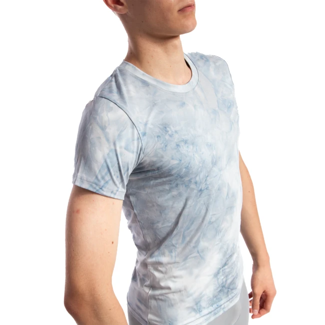  Aaron Batik, Men's Tie-dye T-shirt