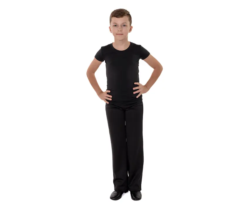 Aaron ballroom, T-shirt for boys - Black