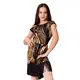 Kaia mesh, mesh skirt with tassels for girls - Leopard GP