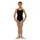 Bria, Leotard with thin straps for girls - Black