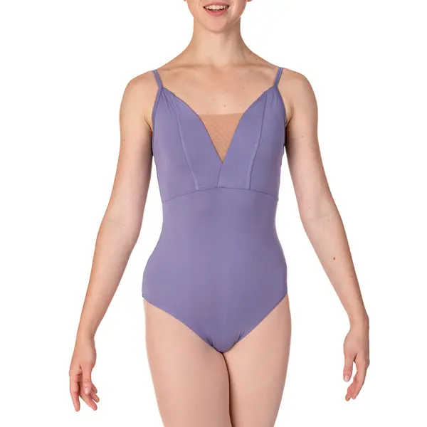 Brielle, women's leotard with thin straps