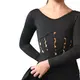 Grand Prix Daisy, girls' long-sleeved leotard 