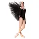 Dalila, leotard for ladies - Black