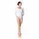 Dalila, leotard for ladies - White